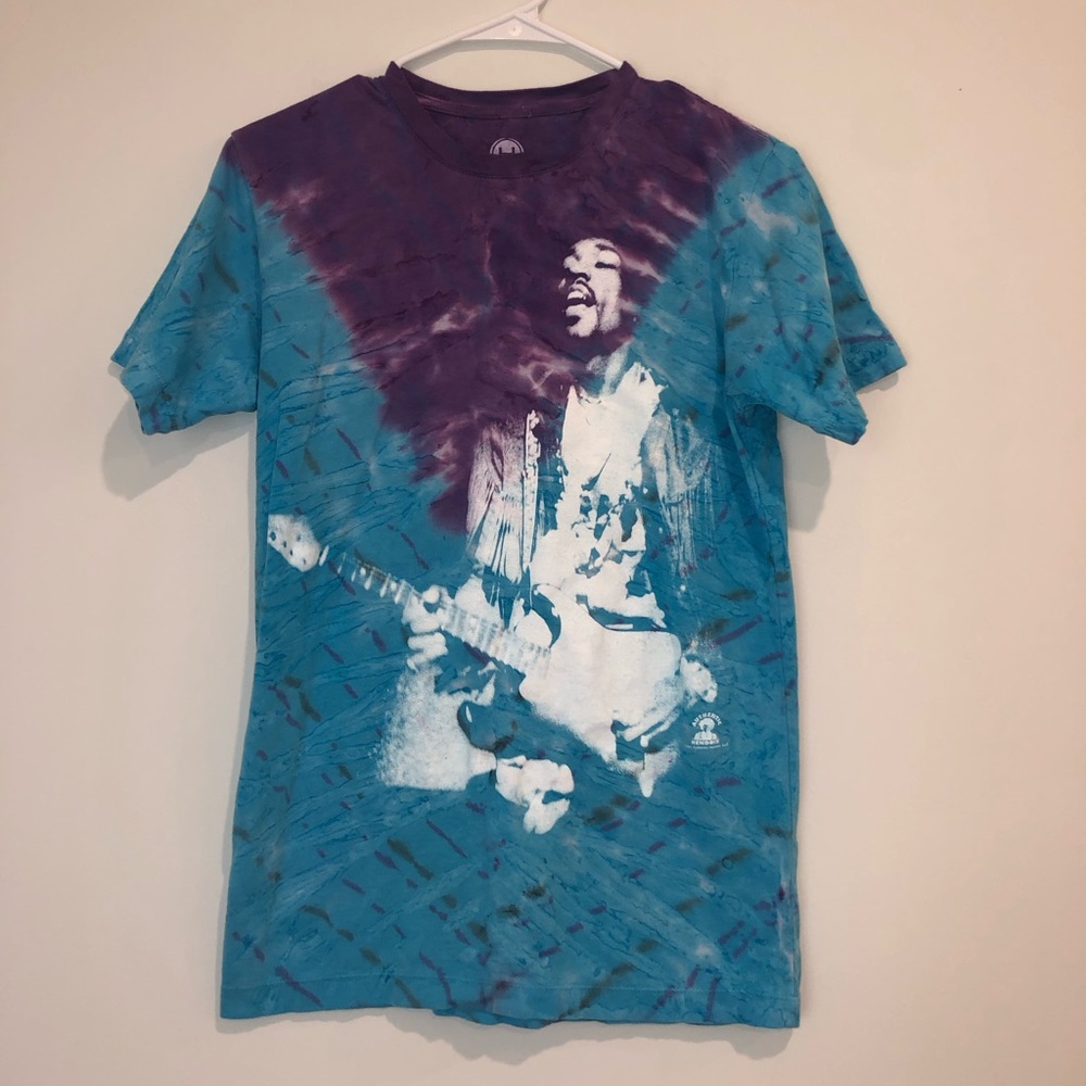 Jimi Hendrix Small Tie Dye T-shirt